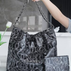 Chanel Medium 23K Limited Edition Camellia 22Bag