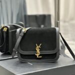 YSL 635025 Solferino Frosted Crossbody Bag