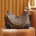 Louis Vuitton M45831 Black Edging Boulogne Handbag