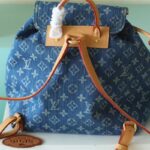 louis vuitton m44460 small denim backpack