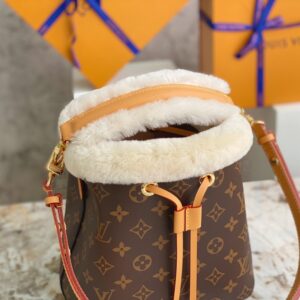 louis vuitton m46319 cashmere néonoé autumn and winter bucket bag