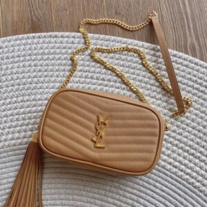 ysl mini lou quilted grain embossed leather mini handbag