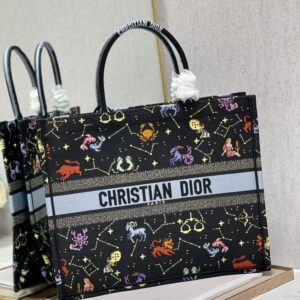 dior twelve-star dior book tote shopping bag