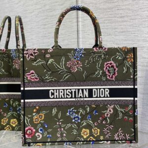 Dior GRDL034 Army Green Large Tote Bag