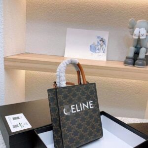 Celine Leather Large Capacity Totes Hand Shopping Bag