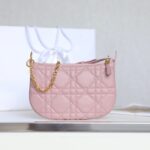 Dior 021 Pink Caro Tulip Handbag