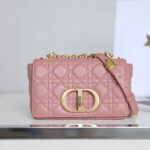 Dior M9241 Pink Small Dior Caro Bag