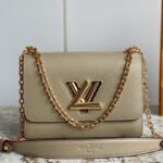 louis vuitton epi grained leather twist mm chain bag medium handbag