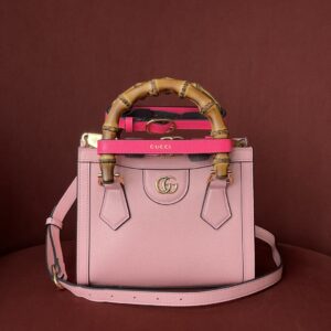 Gucci 702732 Pink Diana Mini Tote Bag