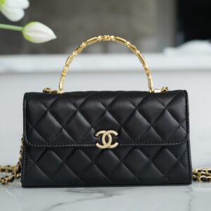 Chanel Large 22B Enamel Buckle Kelly Bag