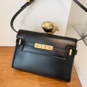 ysl manhattan small shoulder bag in box saint laurent leather