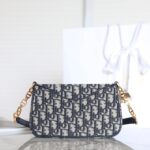Dior Oblique Jacquard Chain Bag