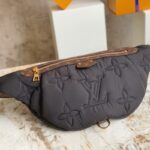 louis vuitton m20971 black down feather waist bag series maxi waist bag