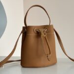 burberry brown mini tb bucket bag