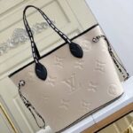 louis vuitton m58525 white wild at heart neverfull medium handbag