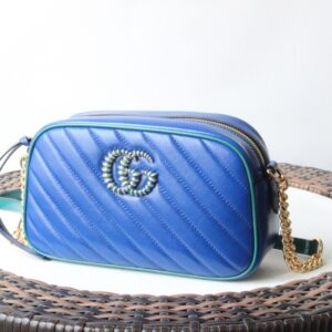 gucci 447632 gg marmont small shoulder bag