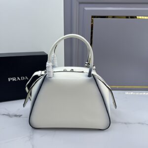 PRADA 1BA366 Small Brushed Leather Prada Supernova Handbag