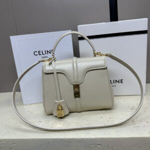 Celine 188003 Small 16 Bag In Satinated Calfskin