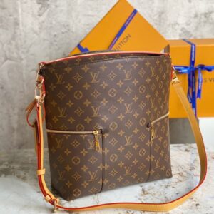 louis vuitton m41544 monogram brand new style melie shopping bag