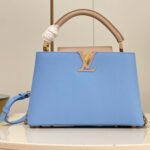Louis Vuitton M21887 Blue Capucines Bb Handbag