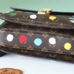 louis vuitton m46384 lv x yk pochette métis replica bags printed dotted handbag