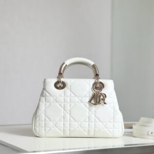 Dior 9522 White Small Size Lady 95.22 Handbag