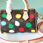 louis vuitton m81979 lv x yk nano speed replica bags spot graffiti mini pillow bag