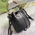 gucci 724667 gucci diana black replica mini bucket bag