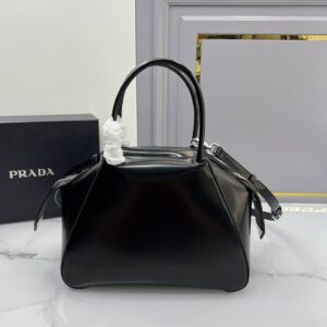 PRADA 1BA366 Small Brushed Leather Prada Supernova Handbag