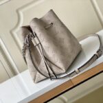 louis vuitton m57201 gray bella bucket bag