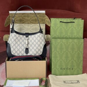 gucci 678843 beige and blue jackie 1961 small gg shoulder bag