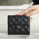 Chanel Women'S Vintage Women'S Classic Three-Fold Wallet