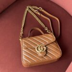 gucci 547268 gg marmont mini top handle bag