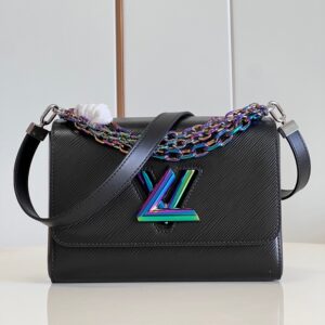 Louis Vuitton M22028 Black Twist Medium Handbag